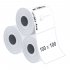 100 x 100 mm PP Opak Etiket - Sticker resimi