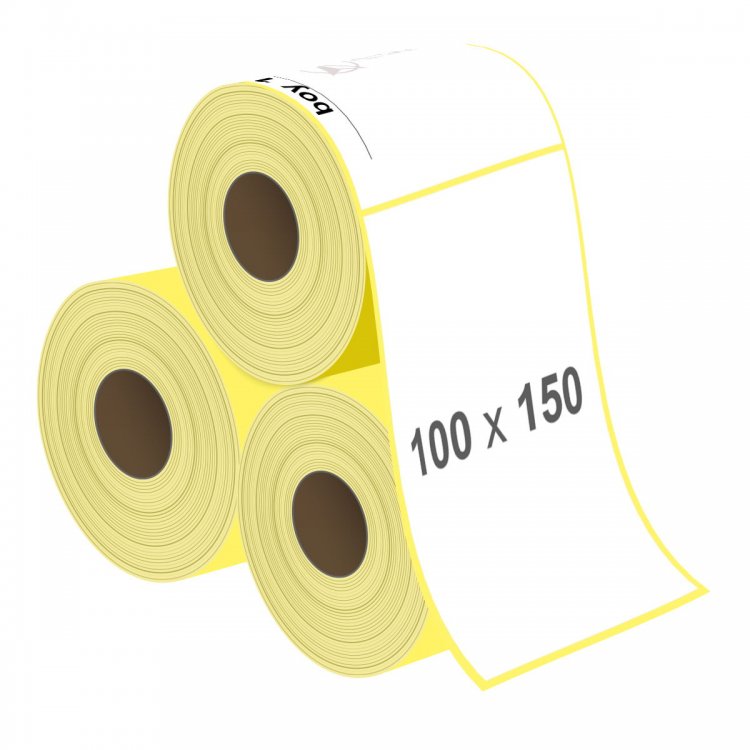 100 x 150 mm Termal Etiket - Sticker